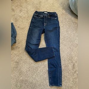 Good American size 27 dark skinny